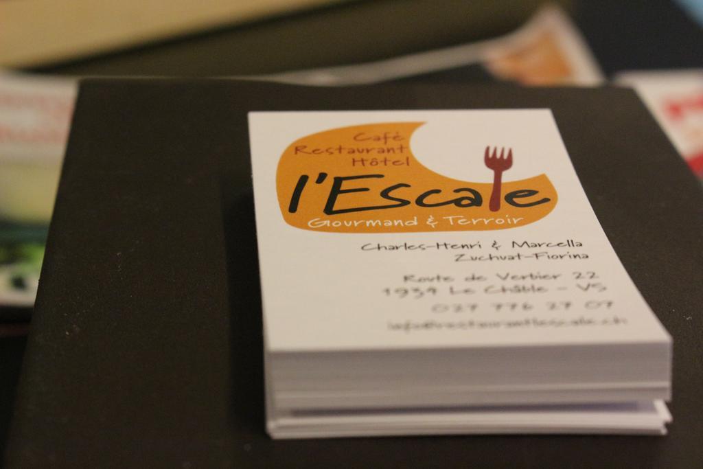 Hotel Restaurant L'Escale 베르비에 외부 사진
